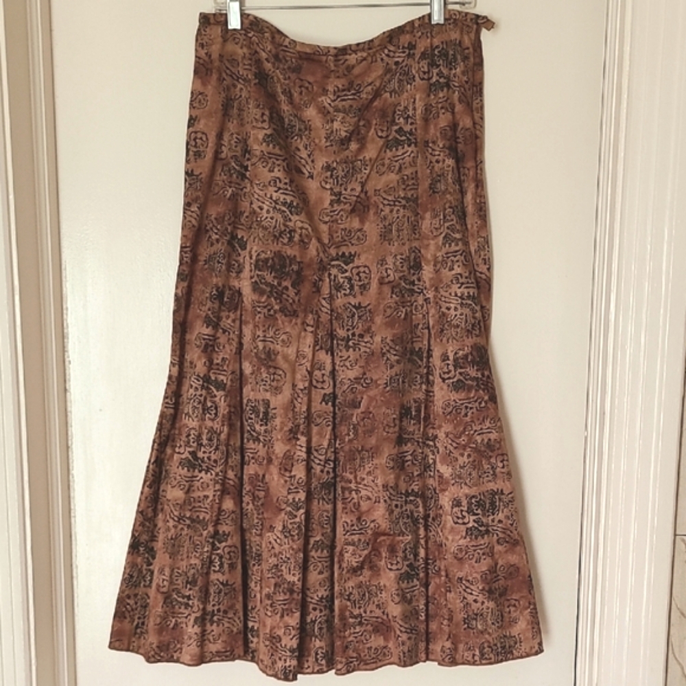 Peruvian Connection Pima Cotton Maxi Skirt 12